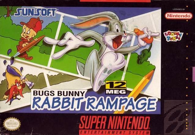 Bugs Bunny Rabbit Rampage - Super Nintendo