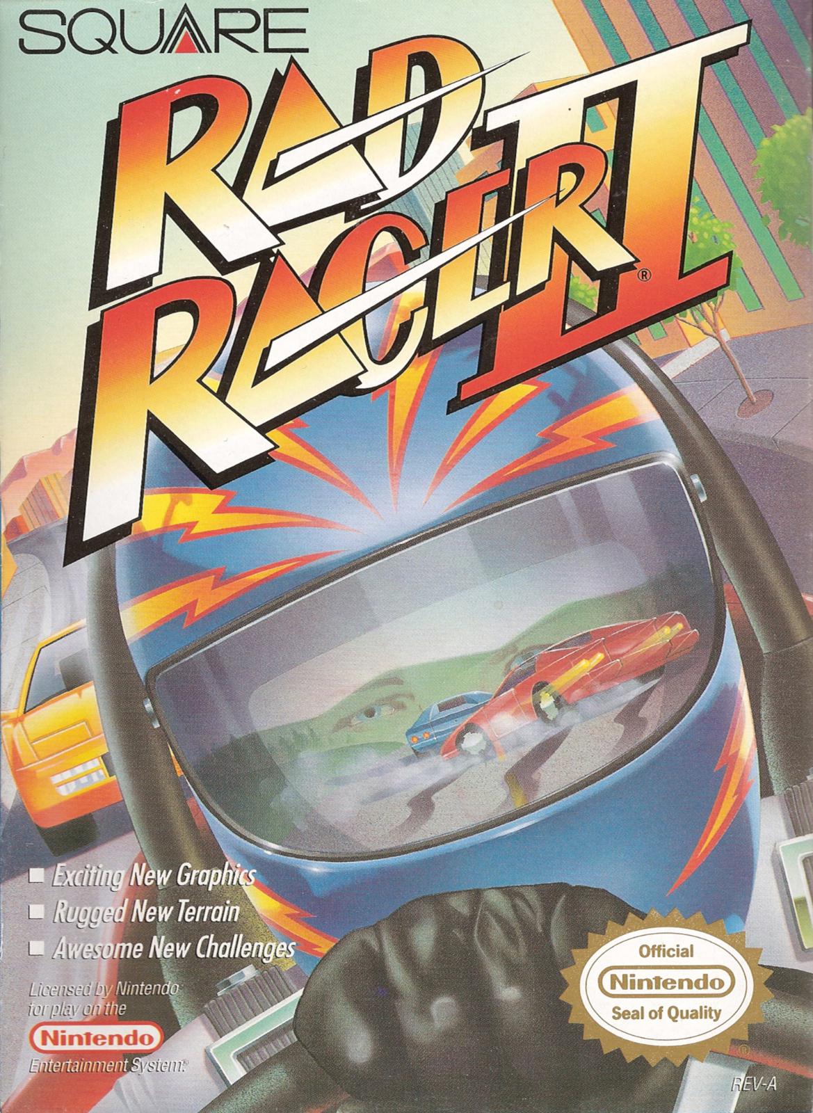 Rad Racer II - NES