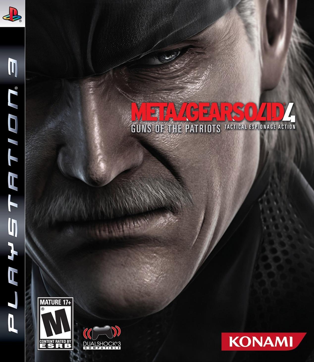 Metal Gear Solid 4 Guns of the Patriots - Playstation 3