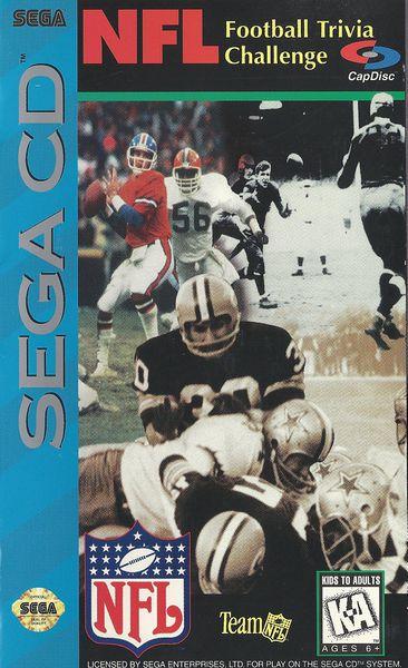 NFL Football Trivia Challenge - Sega CD