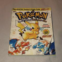 Pokemon Yellow, Red, Blue Trainer's Guide - Strategy Guide