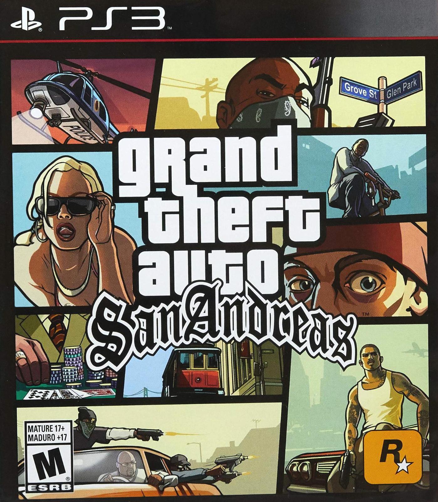 Grand Theft Auto San Andreas - Playstation 3