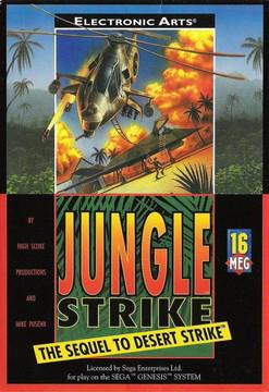 Jungle Strike - PAL Sega Mega Drive