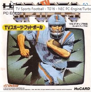 TV Sports Football - JP PC Engine