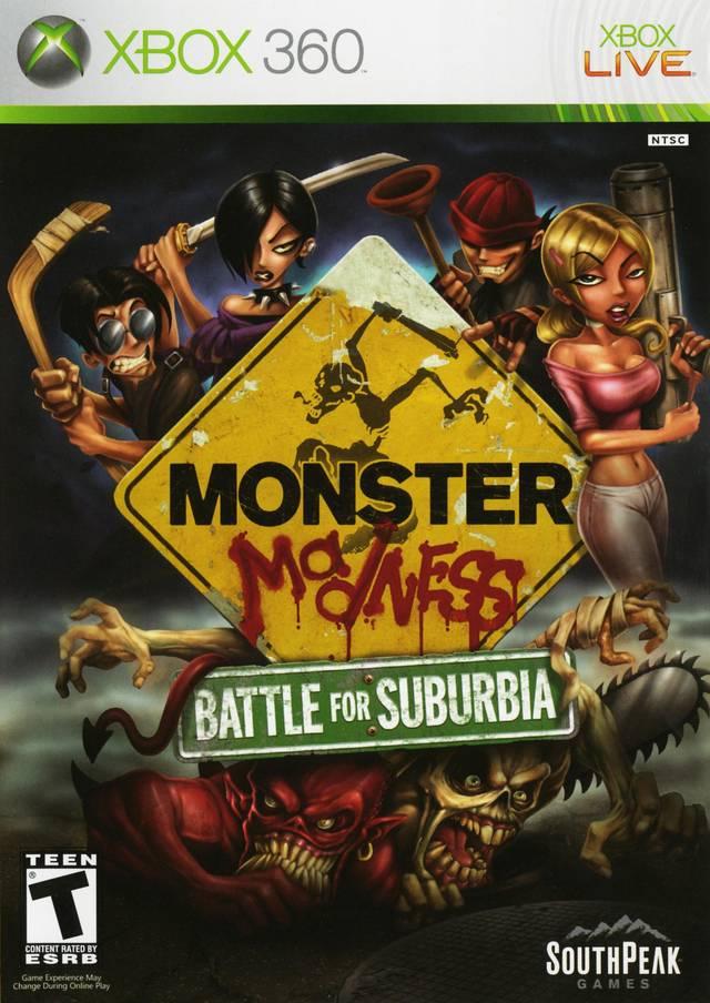 Monster Madness Battle for Suburbia - Xbox 360