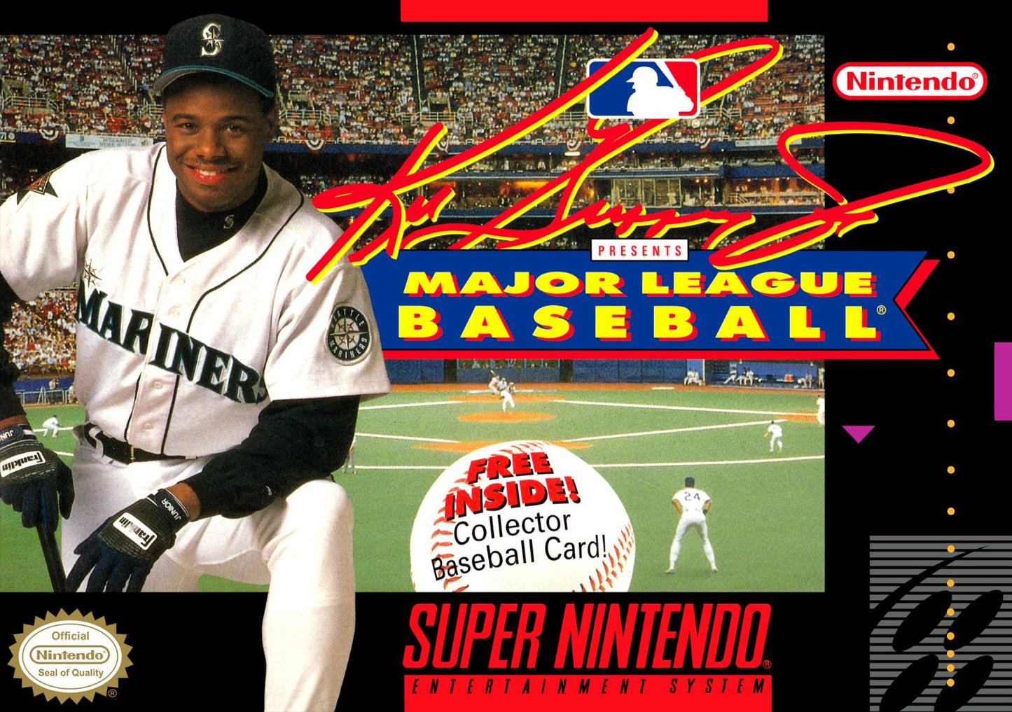 Ken Griffey Jr Major League Baseball - Super Nintendo