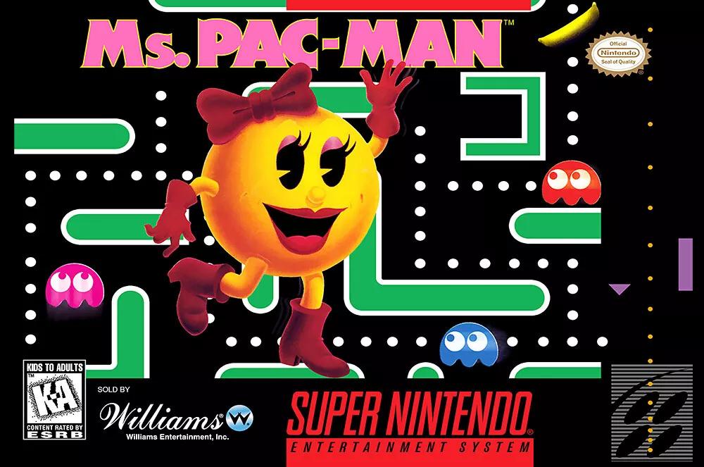 Ms. Pac-Man - Super Nintendo