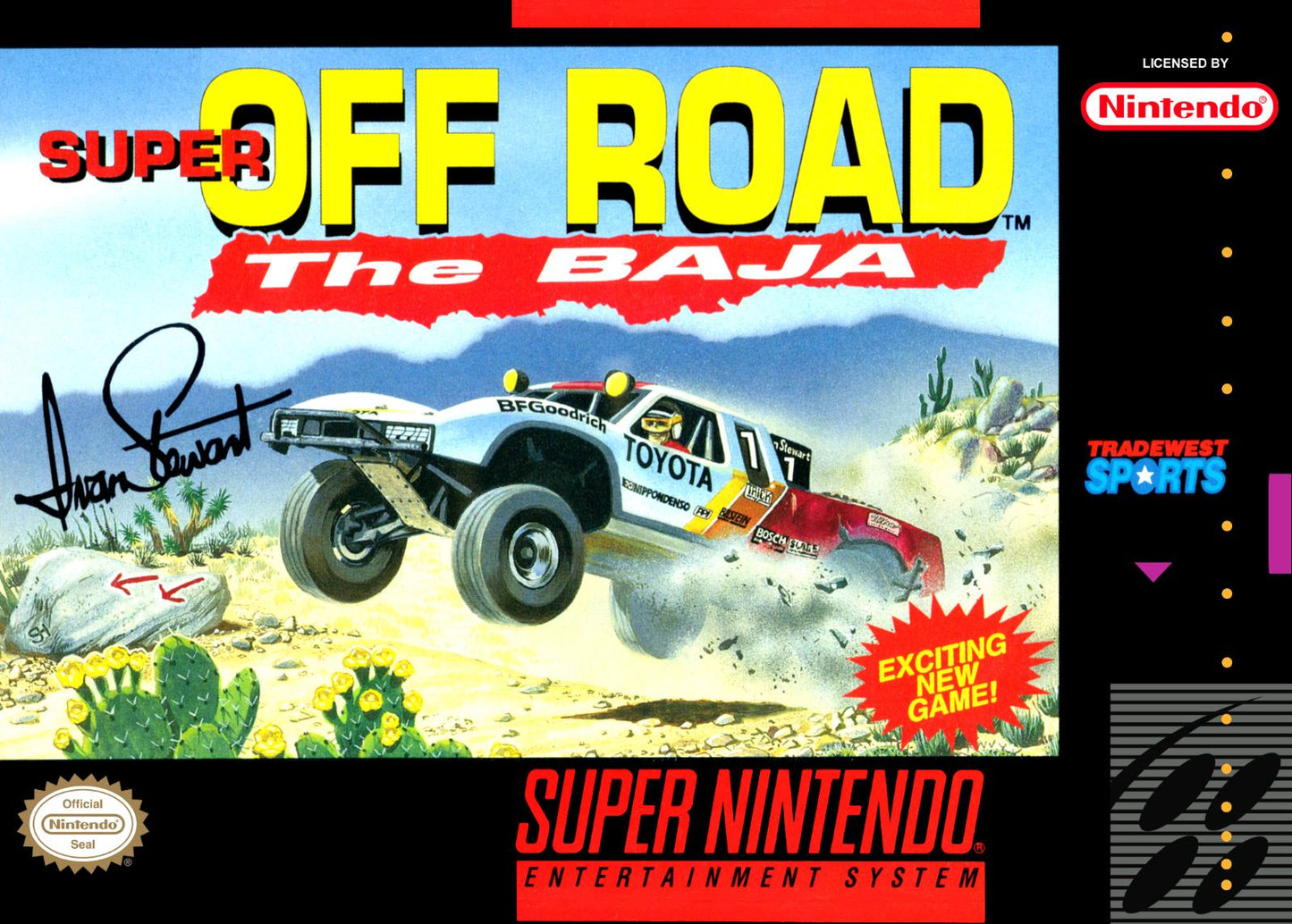Super Off Road The Baja - Super Nintendo