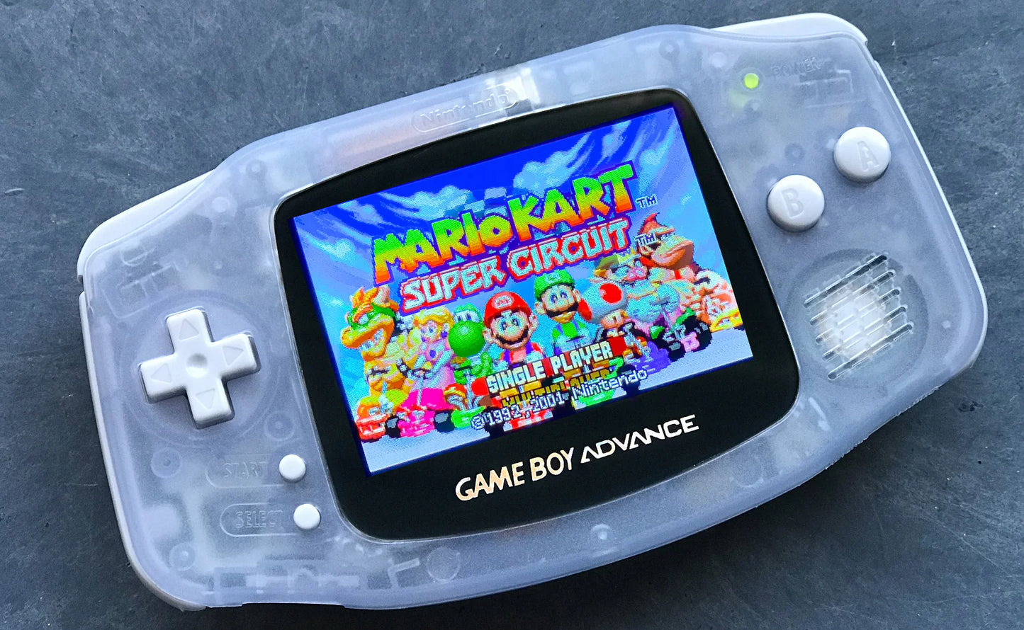GLACIER GAMEBOY ADVANCED IPS DISPLAY - GameBoy Advance