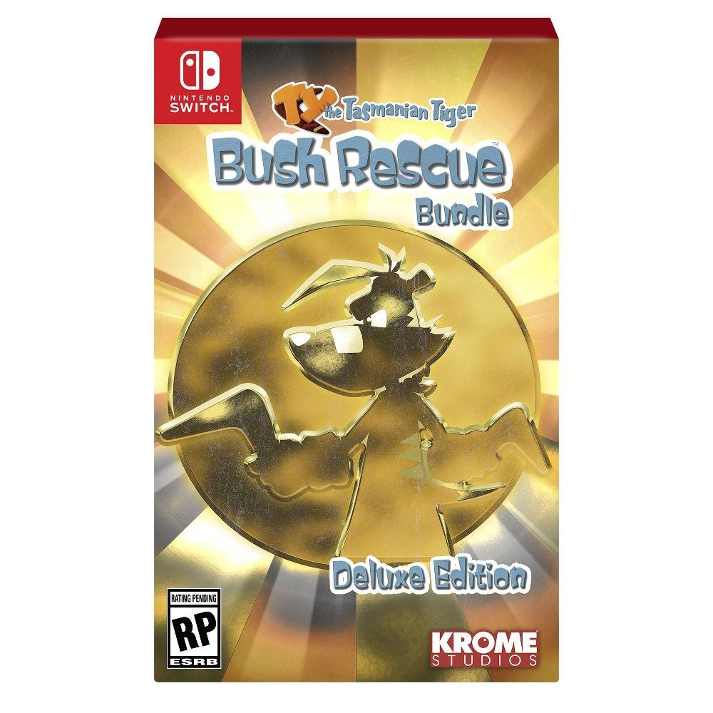TY The Tasmanian Tiger HD: Bush Rescue Bundle - Deluxe Edition - Nintendo Switch