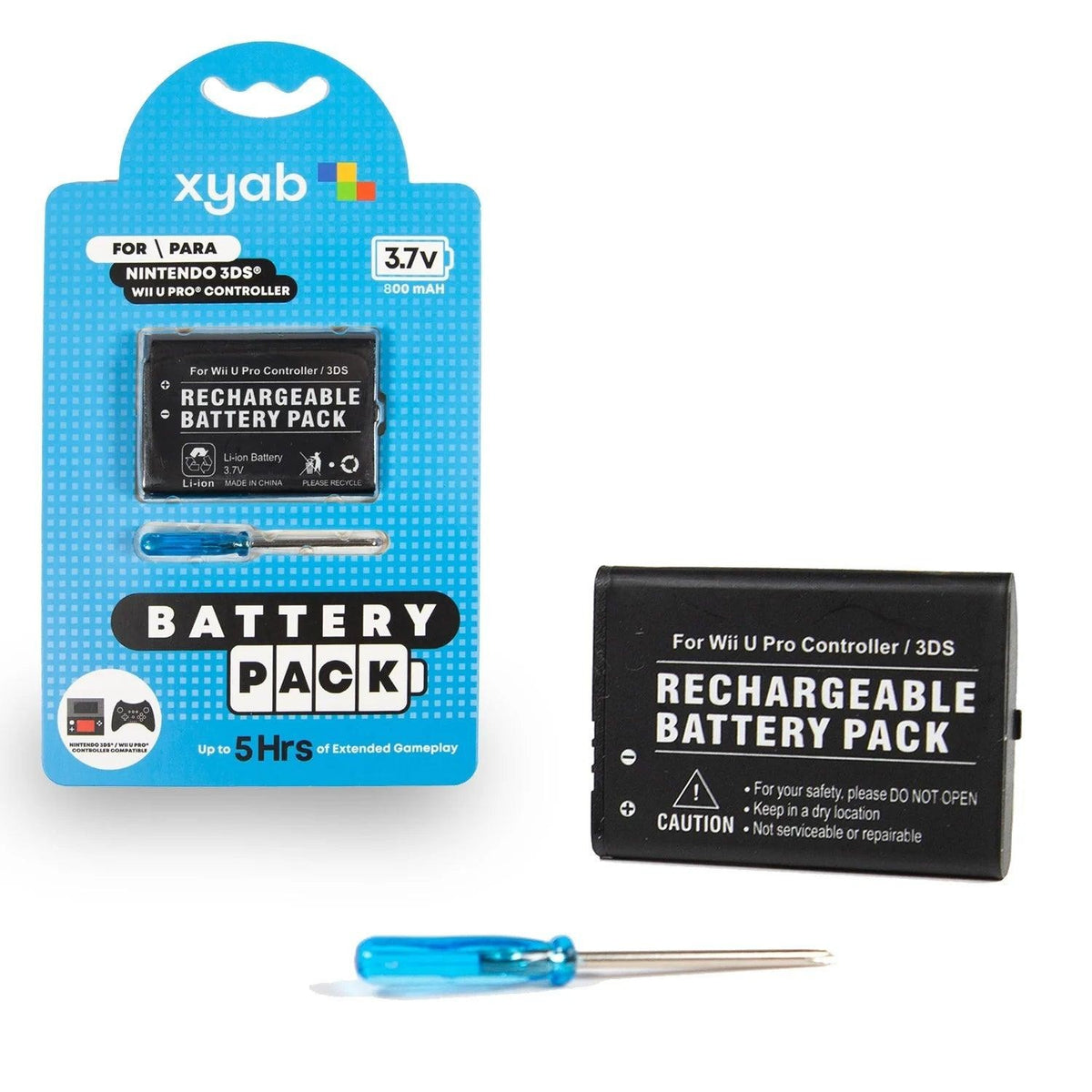 3DS/ Wii U PRO Controller Rechargeable Battery Pack - BATTERY