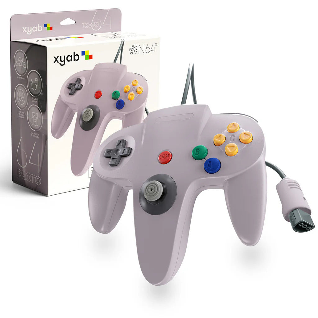 xyab gray n64 controller - NINTENDO 64
