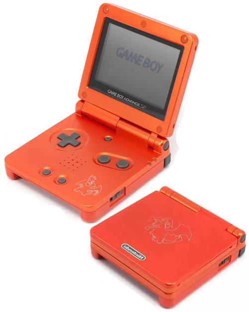 Gameboy Advance SP [Charizard Edition] - GameBoy Advance