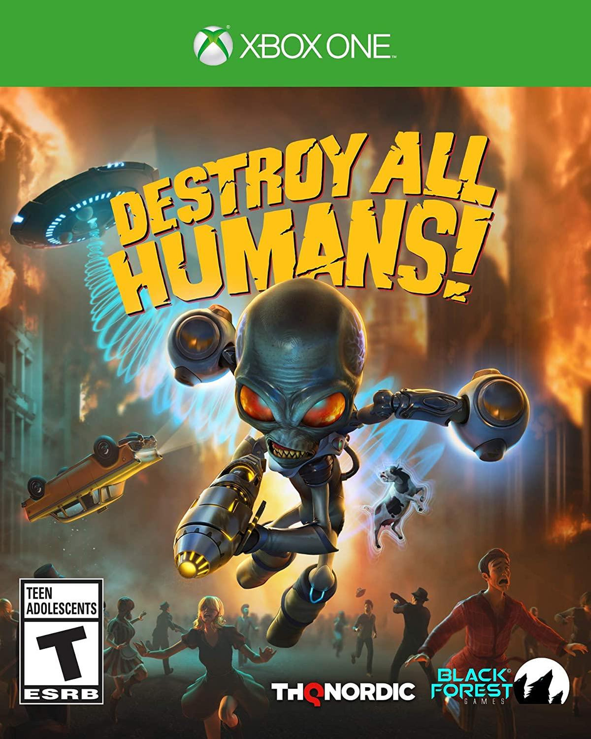 Midwest Retro - Destroy All Humans - Video Game - Xbox One