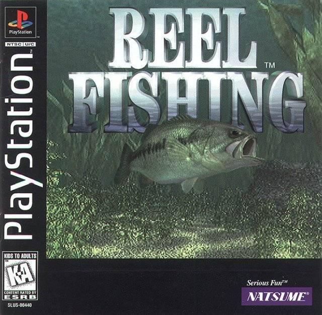 Midwest Retro - Reel Fishing - Video Game - Playstation