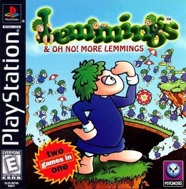Midwest Retro - Lemmings and Oh No More Lemmings - Video Game - Playstation