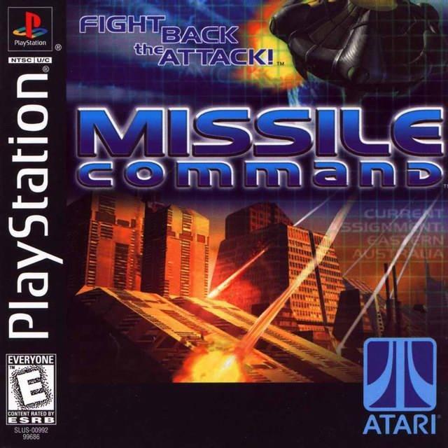 Midwest Retro - Missile Command - Video Game - Playstation