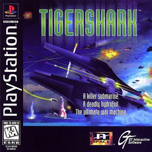 Midwest Retro - Tiger Shark - Video Game - Playstation