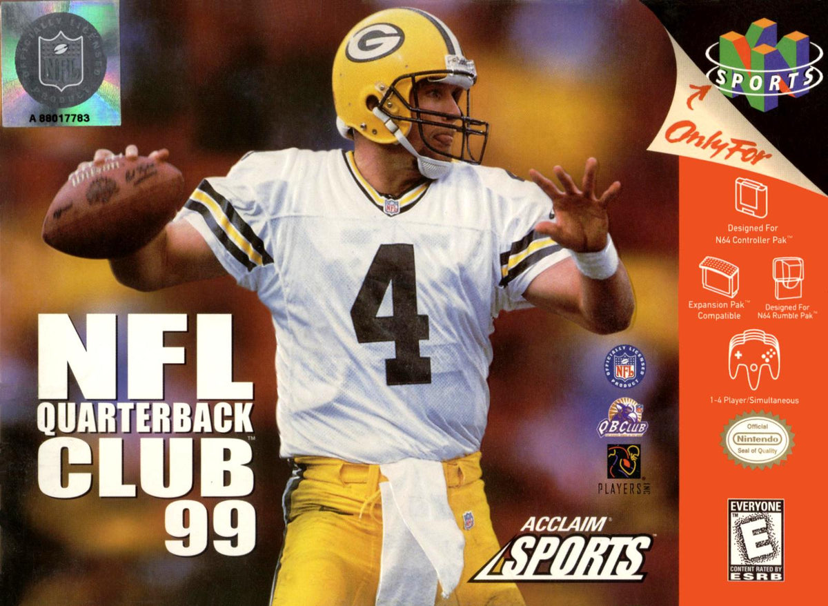 Midwest Retro - NFL Quarterback Club 99 - Video Game - Nintendo 64