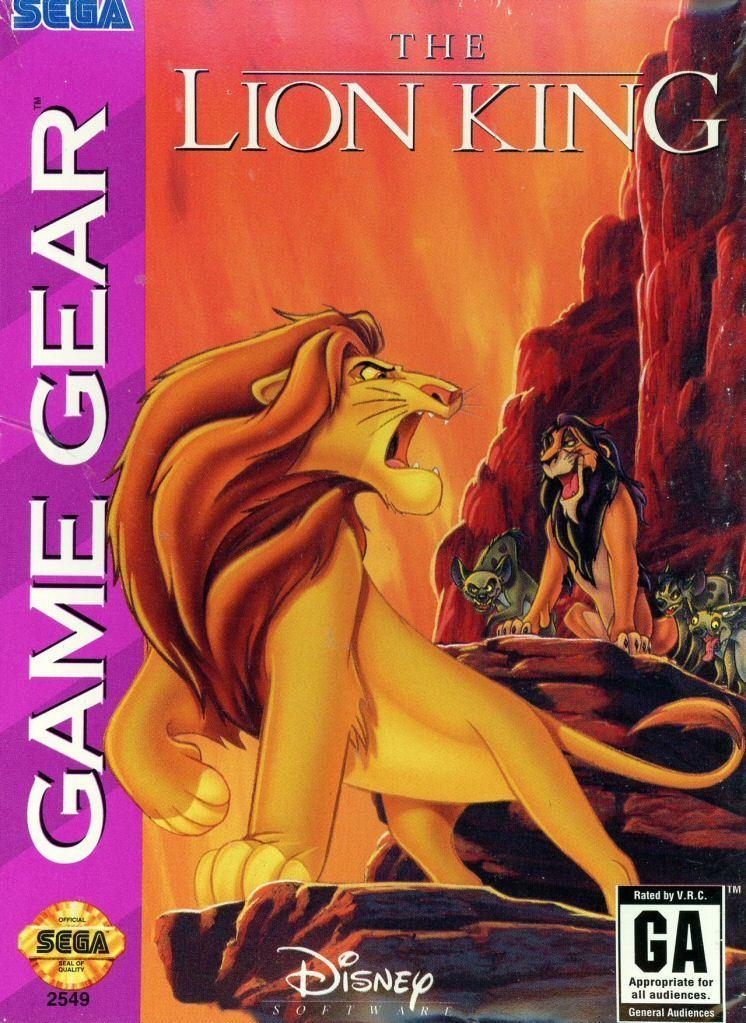 Midwest Retro - The Lion King - Video Game - Sega Game Gear