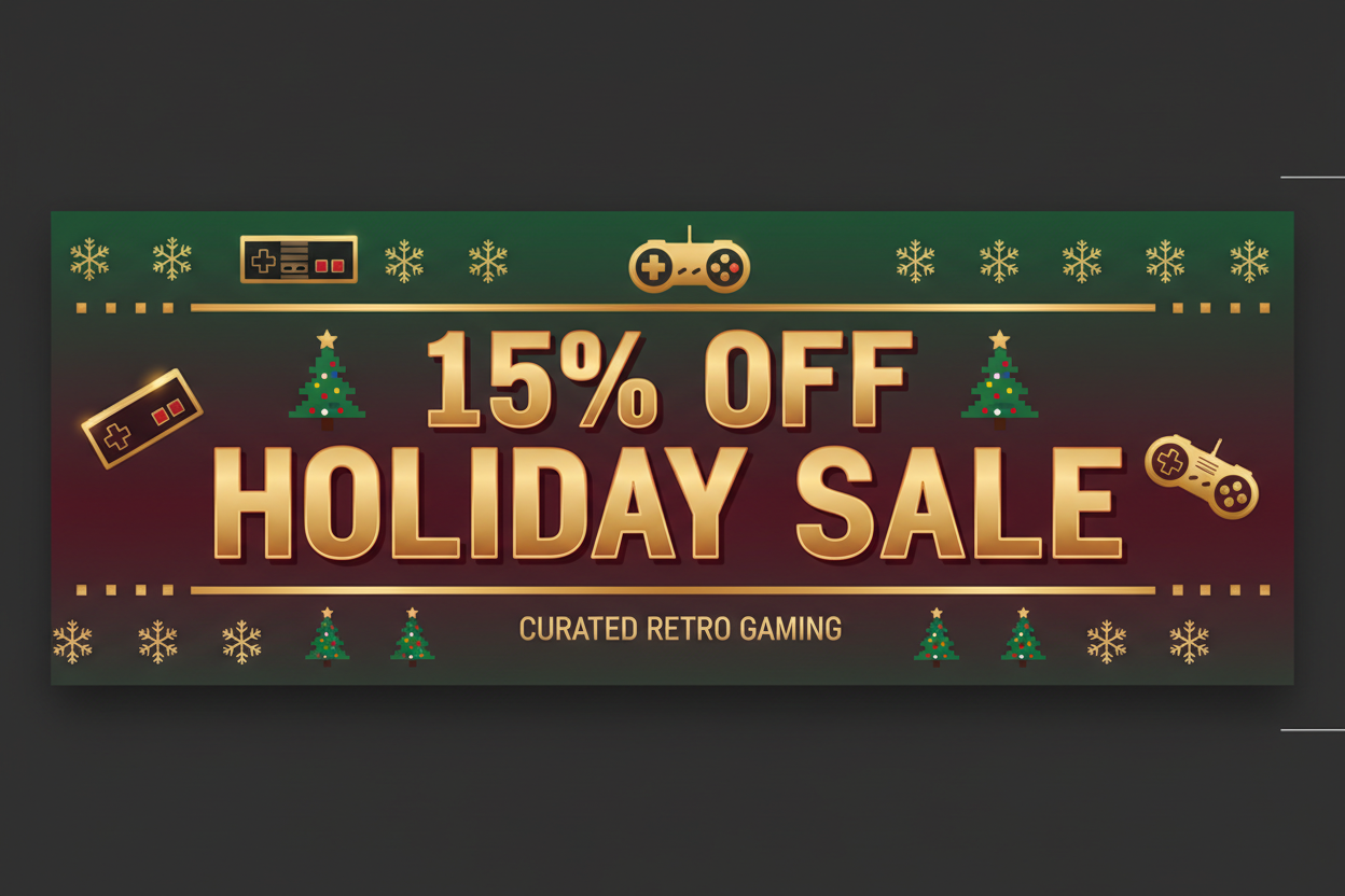 15% off holiday sale