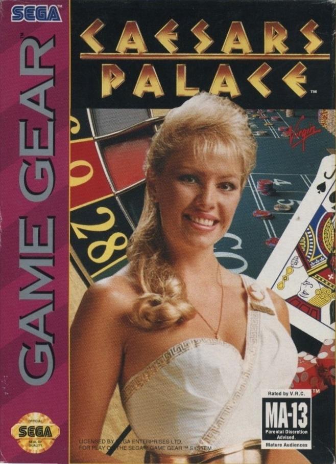 Midwest Retro - Caesar's Palace - Video Game - Sega Game Gear
