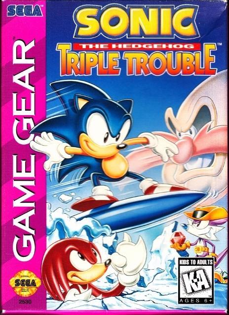 Midwest Retro - Sonic the Hedgehog: Triple Trouble - Video Game - Sega Game Gear
