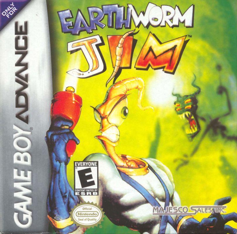 Midwest Retro - Earthworm Jim - Video Game - GameBoy Advance