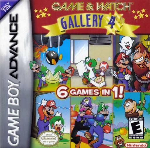 Midwest Retro - Game and Watch Gallery 4 - Video Game - GameBoy Advance