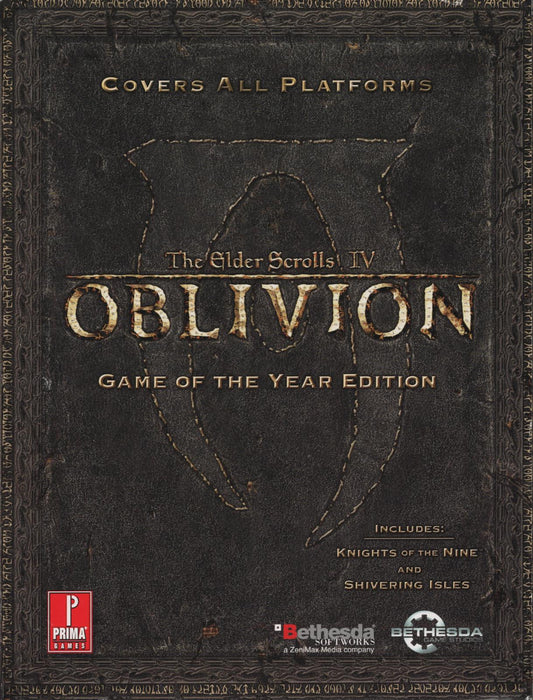 Elder Scrolls IV Oblivion Game of the Year [Prima] - Strategy Guide