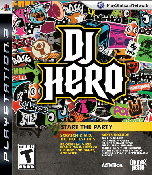 DJ Hero (game only) - Playstation 3