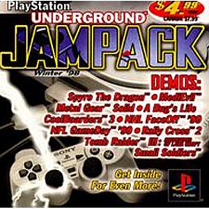 Midwest Retro - PlayStation Underground Jampack Winter 98 - Video Game - Playstation