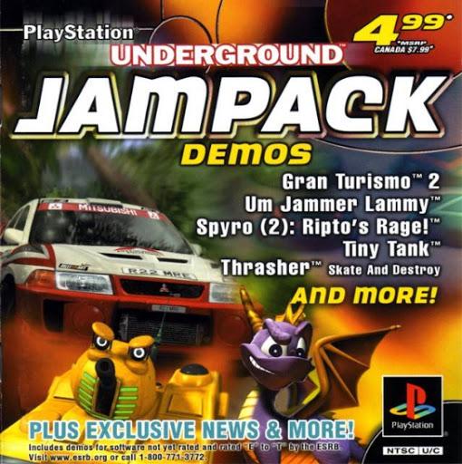 Midwest Retro - PlayStation Underground Jampack Winter 99 - Video Game - Playstation