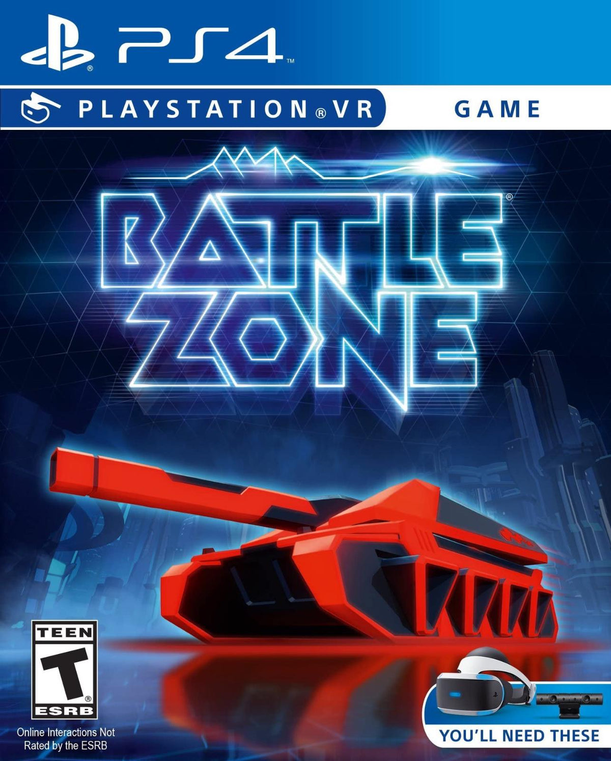 Midwest Retro - BattleZone - Video Game - Playstation 4
