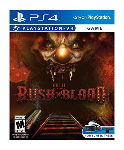Midwest Retro - Until Dawn: Rush of Blood - Video Game - Playstation 4