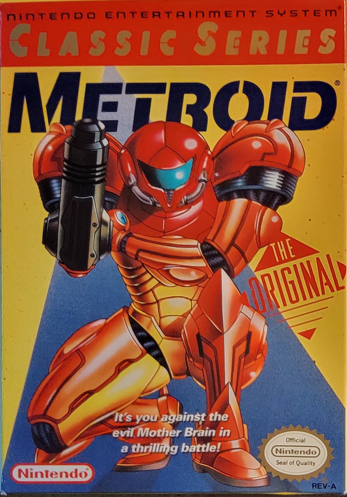 Metroid [Yellow Label] - NES