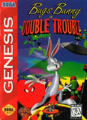 Midwest Retro - Bugs Bunny Double Trouble [Cardboard Box] - Video Game - Sega Genesis