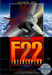 F-22 Interceptor [Cardboard Box] - Sega Genesis
