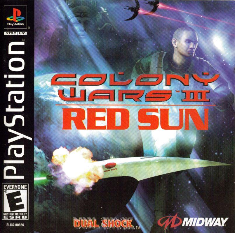 Midwest Retro - Colony Wars Red Sun - Video Game - Playstation