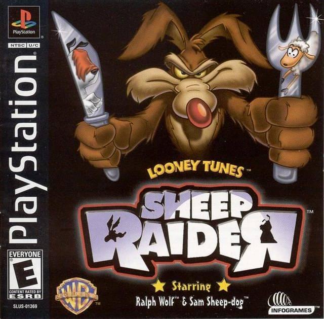 Midwest Retro - Sheep Raider - Video Game - Playstation