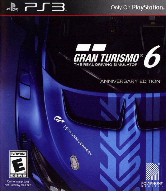 Gran Turismo 6 Anniversary Edition - Playstation 3