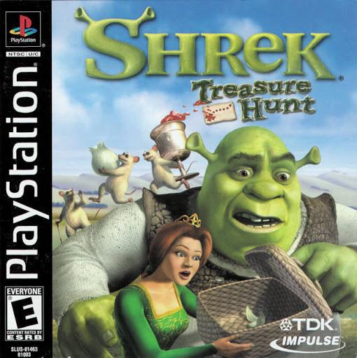 Midwest Retro - Shrek Treasure Hunt - Video Game - Playstation