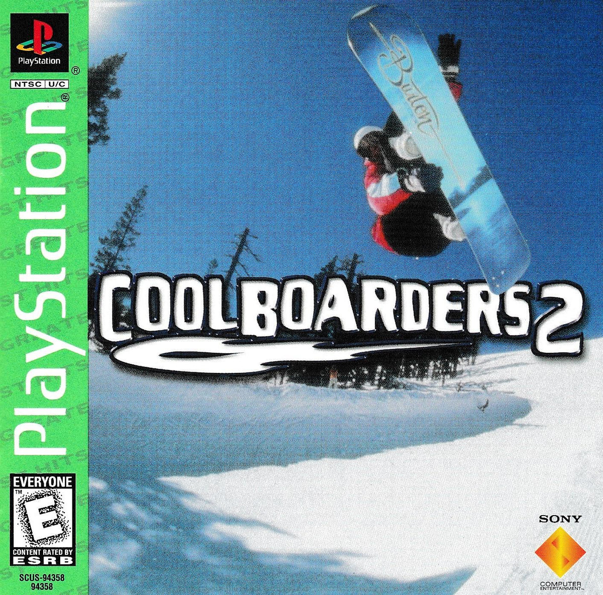 Midwest Retro - Cool Boarders 2 [Greatest Hits] - Video Game - Playstation