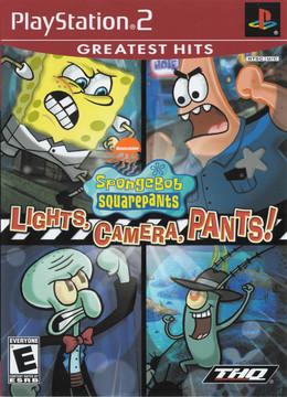 Midwest Retro - SpongeBob SquarePants Lights Camera Pants [Greatest Hits] - Video Game - Playstation 2