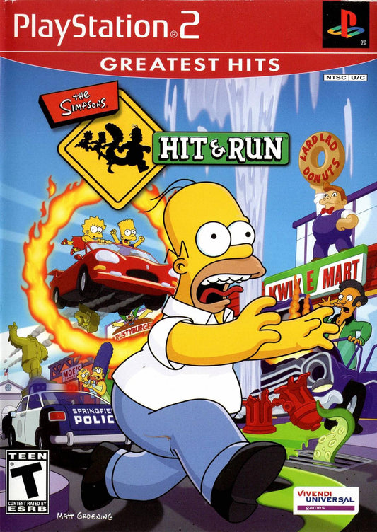The Simpsons Hit and Run [Greatest Hits] - Playstation 2