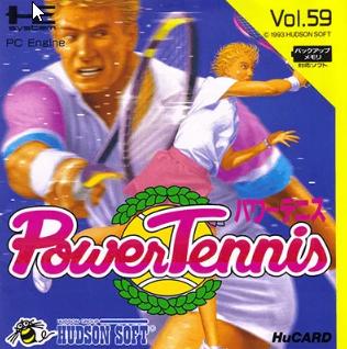Power Tennis - JP PC Engine