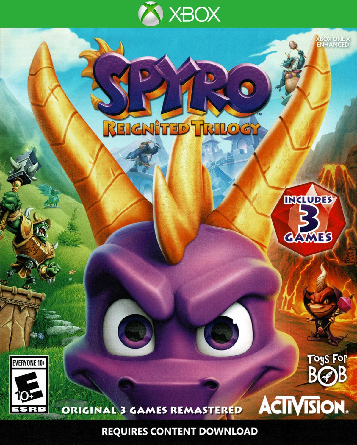 Midwest Retro - Spyro Reignited Trilogy - Video Game - Xbox One