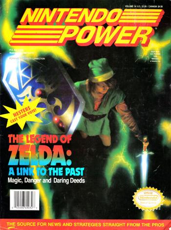 Midwest Retro - [Volume 34] Legend of Zelda: A Link to the Past - Video Game - Nintendo Power