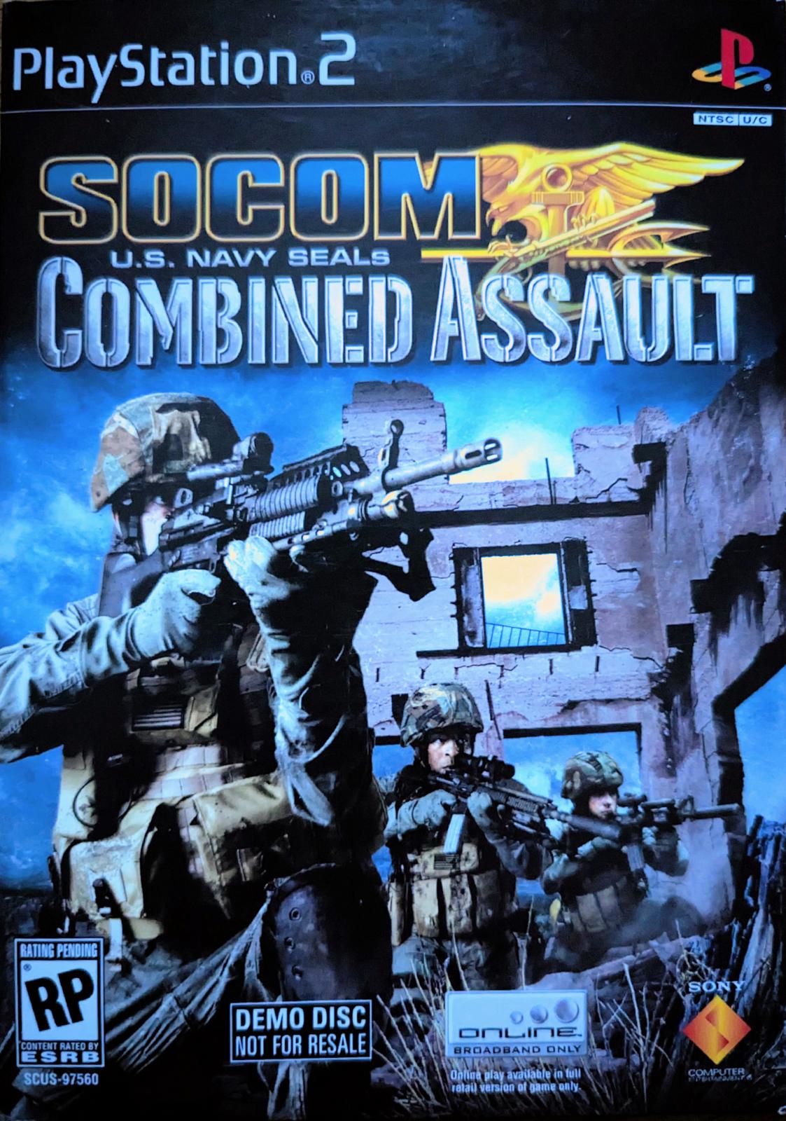 Midwest Retro - Socom US Navy Seals Combined Assault [Demo Disc] - Video Game - Playstation 2