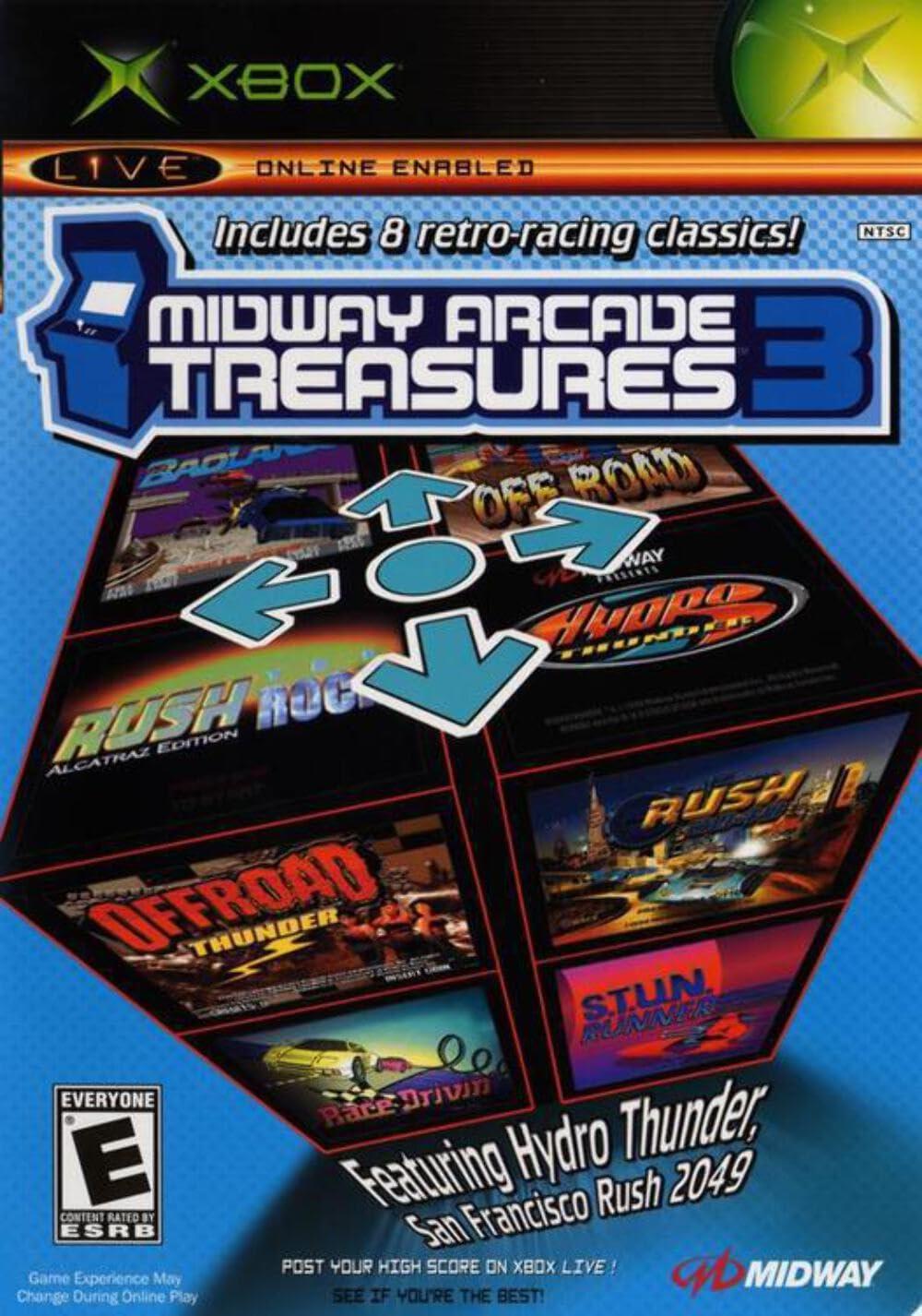 Midwest Retro - Midway Arcade Treasures 3 - Video Game - Xbox